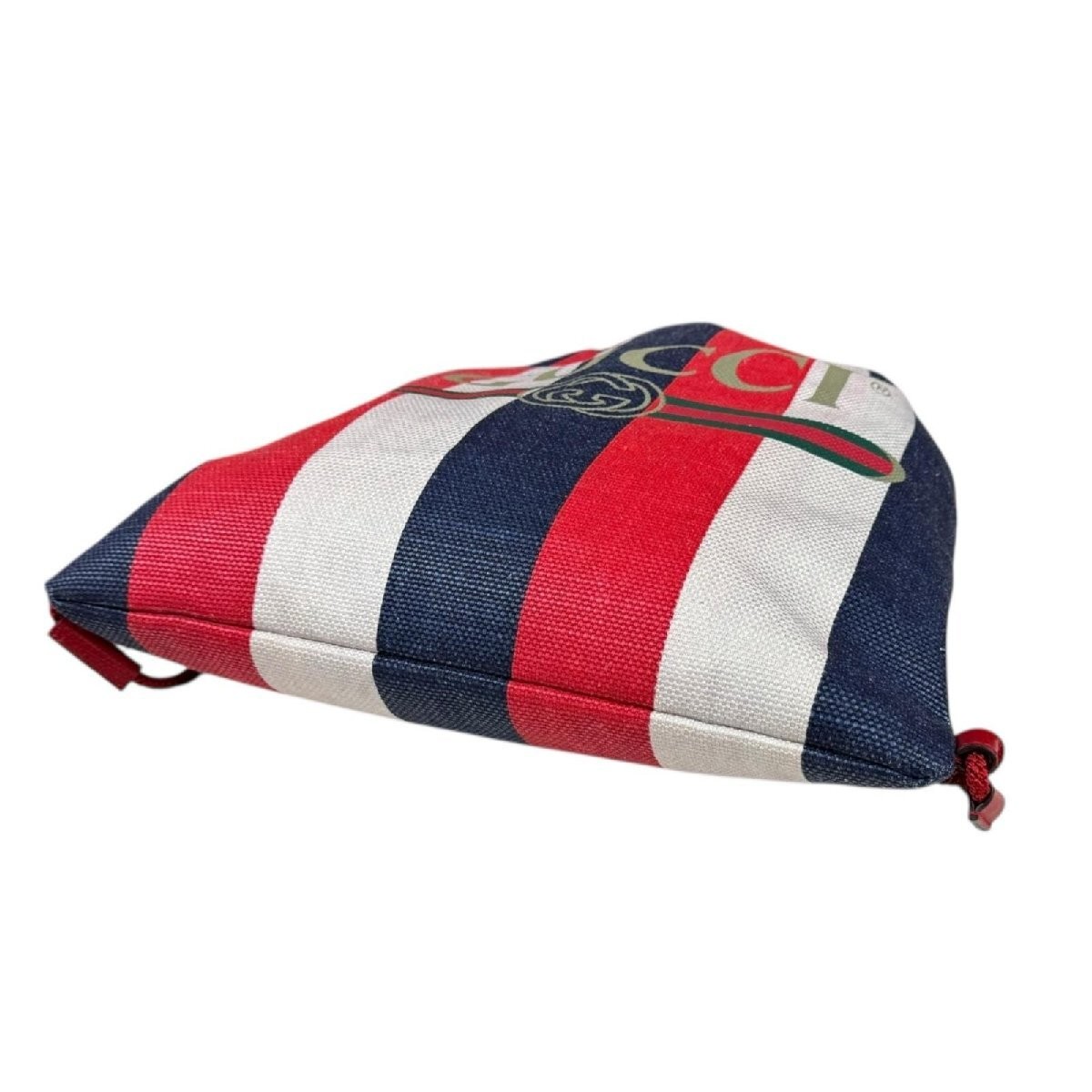 Gucci Canvas Drawstring Backpack Rucksack Daypack… - image 5