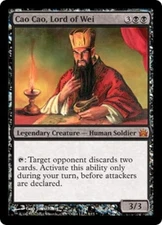 Cao Cao, Lord of Wei -Foil Damaged / Poor MTG From the Vault: Legends