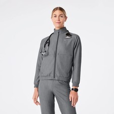 Figs - Sydney Scrub Jacket - Graphite - Choose Size - MSRP 98