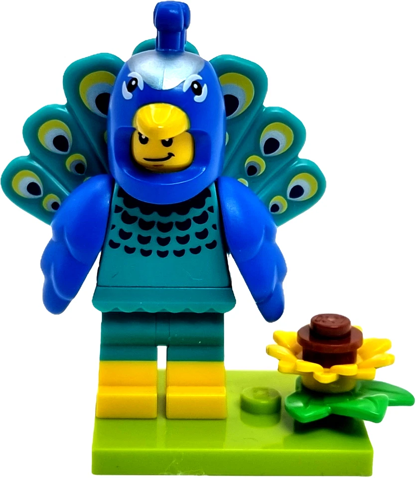 LEGO Minifigures 71051 Tiere serie 28 Figur Nr.1 Figur Pfau-Kostüm - Bild 1 von 1