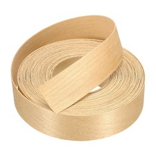 1" x 25ft Wood Edge Banding Pre-Glued Iron on Edging Strip Birch