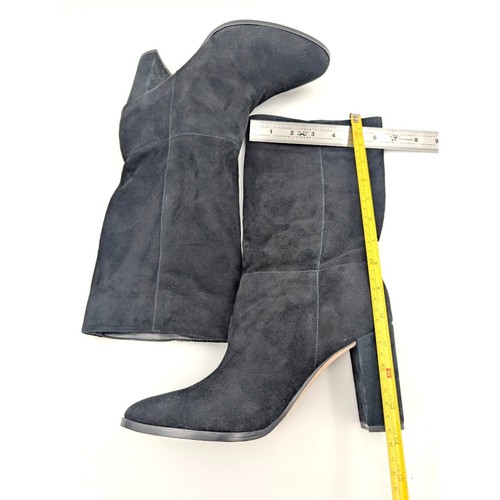 Lauren Ralph Lauren Artizan High Heel Boots Women's Black Size US9.5B EU40 - Picture 7 of 13