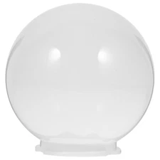 Set of 3 Round Patio Bulb Fixture Replacement Globes Shade Lamp