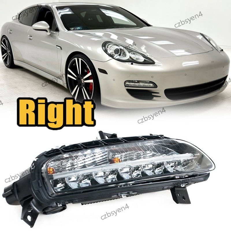 Right side LED DRL Daytime Running Light For Porsche Panamera 2010-2013 Fog Lamp