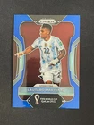 2022 Panini Prizm FIFA World Cup Qatar Soccer Prizms Blue Lautaro Martinez #5