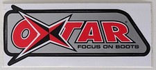 Aufkleber Sticker OXTAR Motorsport Motorrad Stiefel Boots