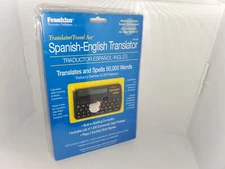 FRANKLIN TES-100 English-Spanish translator travel ace.NEW READ DESCRIPTION 