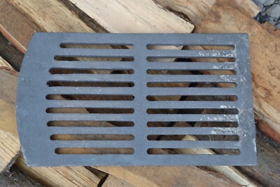 33 x 19 cm - Gussrost Ofenrost Ascherost Kaminrost halbrunder Rost kocher CA064