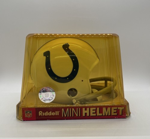 Baltimore Colts NFL Riddell 2-Bar Throwback Replica Mini Helmet!!! - Picture 3 of 6