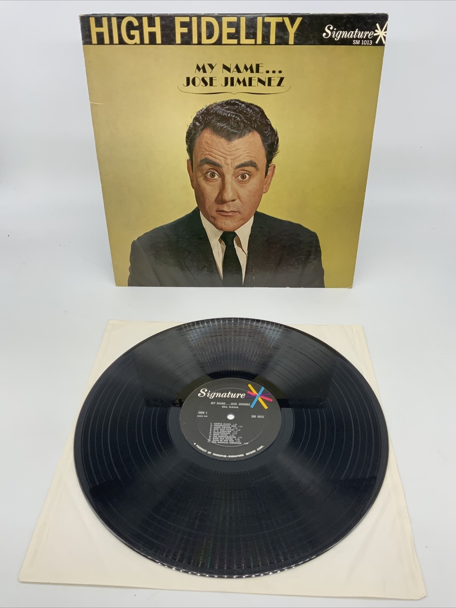 ジャネット ブレース LPレコード Jose Jimenez My Name  Jose Jimenez Original 1960 LP Record (VG