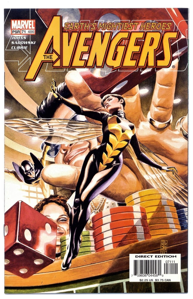 AVENGERS Vol.3 #71(11/03)RECALLED(MATURE CONTENT)JOHNS/SADOWSKI