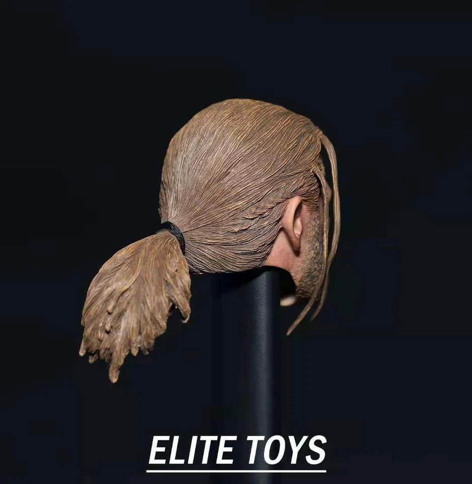 ELITE TOYS 1/6 Cabeza Masculina Trenza Tallada Modelo Esculpido Ajuste 12" Figura Masculina Muñeca Foto 4 de 4