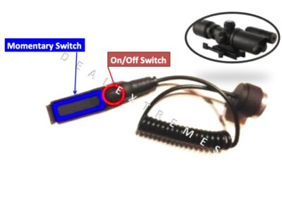 #ad Pressure switch for green laser of 1.5 5x32 aim sports scope $11.95