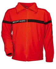 Men's Fleece Jacket SSIAP FIRE SAFETY Size L