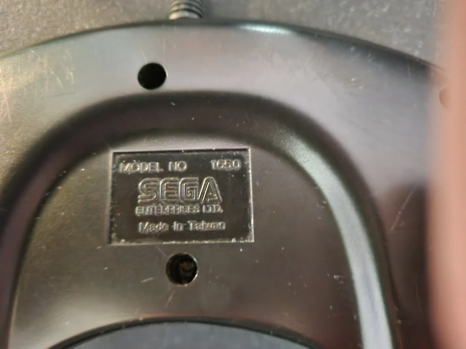 Sega Genesis Controller - Black (MK-1650 Taiwan edition) - Image 3 of 3