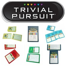Trivial Pursuit Question Cards x100 (600 Questions in total) Choose Your Edition