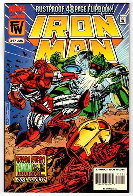 IRON MAN # 317 (1st series) 1995 Marvel (fn-vf) Flip Book A | eBay