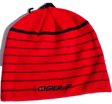 NEW UNDER ARMOUR Men's UA Golf Beanie Cap-Red/Black 1248706-600