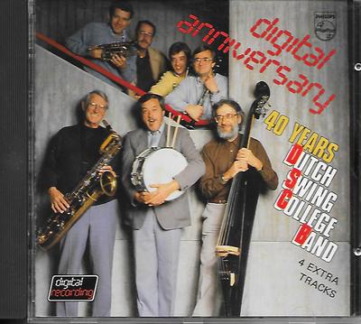 DUTCH SWING COLLEGE BAND - Digital Anniversary - 40 Years D.S.C. CD 16TR 1985 