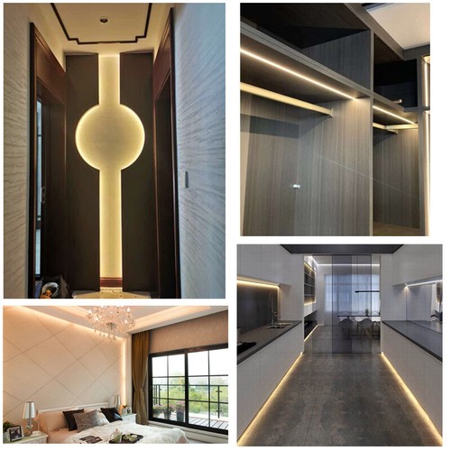 DC12V/24V Flexible COB LED Strip Rope Lights for Home Party Boat Car 528LEDS/M - Picture 38 of 42