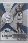 2014 Panini Excalibur Basketball Blue Julius Erving #4 SGC 9