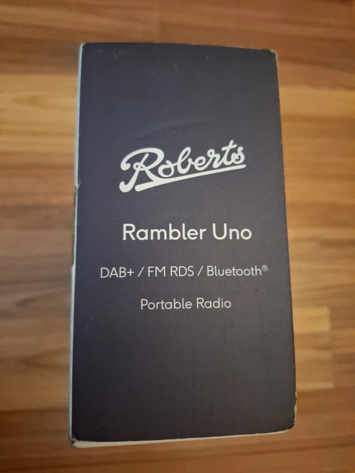 Roberts Rambler Uno DAB DAB+ FM RDS Bluetooth Digital Radio Navy Blue 10–30% OFF - Image 2 of 4