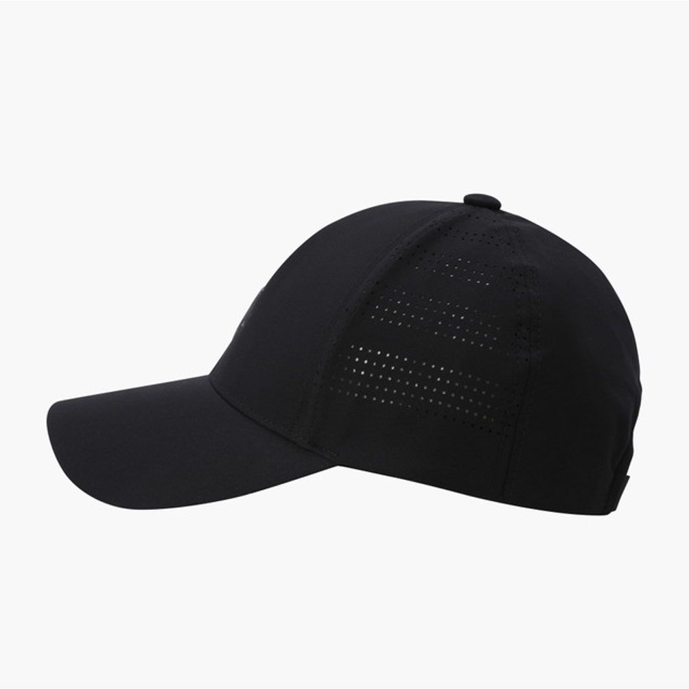 NEW DESCENTE GOLF Men's Half Perforated Cap DQ22MFCP41 BLACK