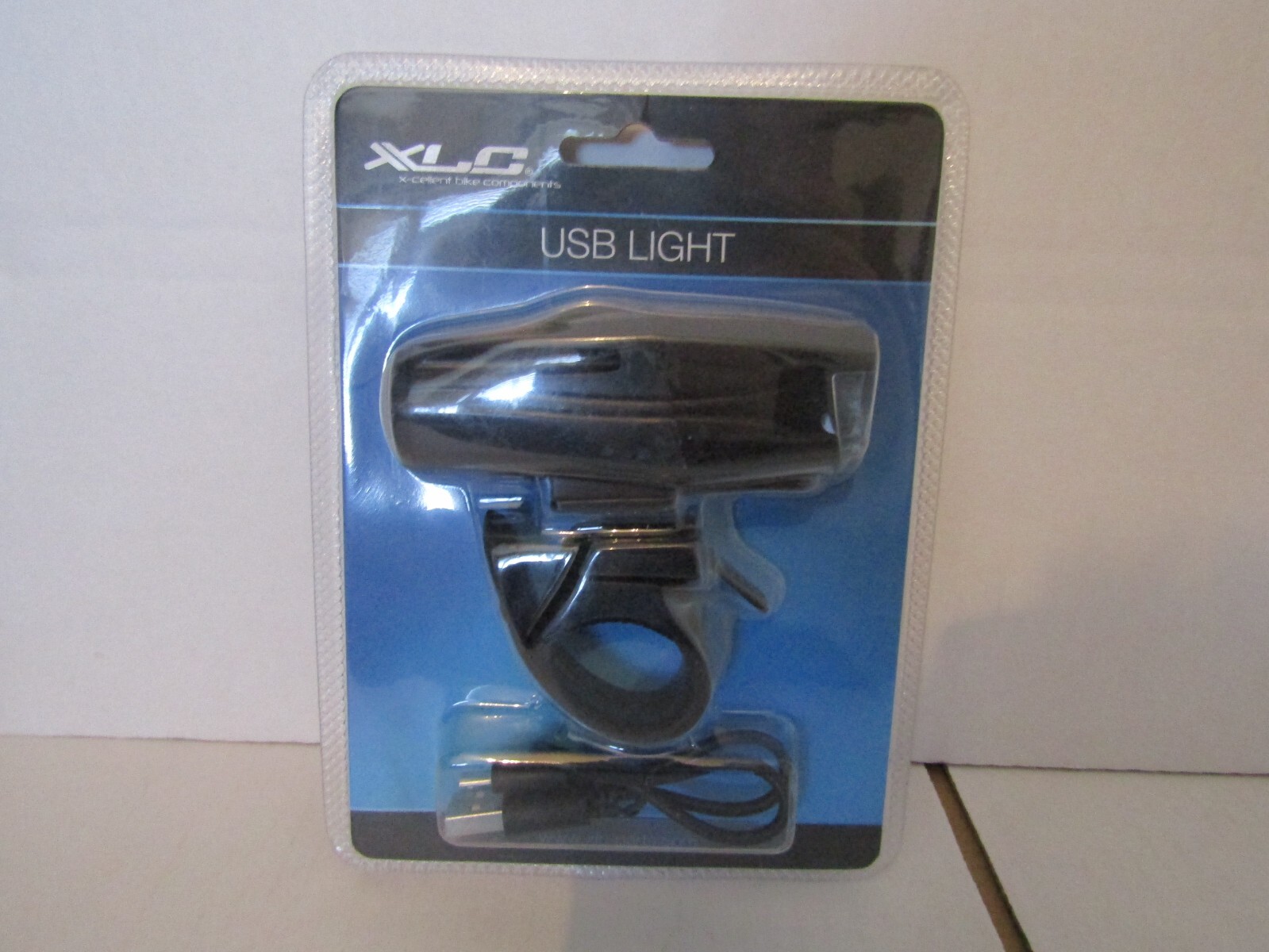 XLC Front Bike Light CL-E09 USB Flash 4 Modes Bicycle Cycling Safety LED