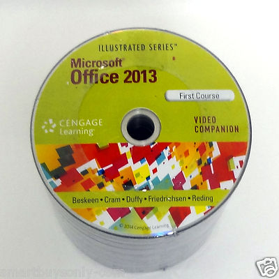 Microsoft Office 2013 Illusterated Course Video DVD training by Cengage Learning