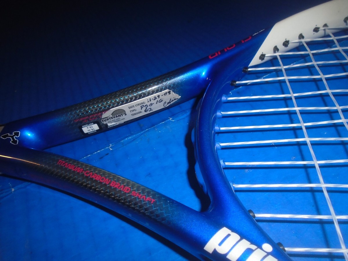 Prince Thunder Cloud Titanium Longbody Oversize. 4 5/8. 27.5