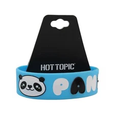 "I   Pandas" Silicone Bracelet from Hot Topic #B2156