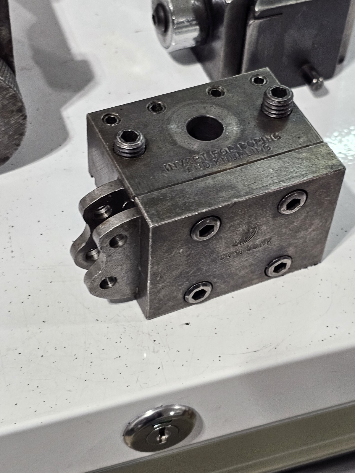 KDK Quick Change Tool Post, 0 Style, for 812" swing lathe + 102 & 119