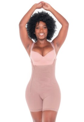 Fajas Colombianas Body Shaper Reductoras Post-Surgery Control Girdle Delie