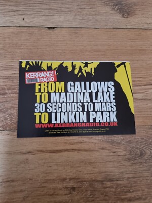 TNEWM72 WERBUNG 5X8 KERRANG RADIO: VOM GALGEN ZUM MADINA-SEE