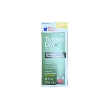 Tussin cough syrup DM Cough And Congestion 4 Oz.