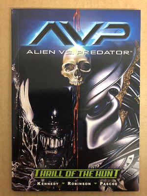 AvP Alien vs Predator Thrill of the Hunt (Dark Horse GN TPB) V. SELTEN & WIE NEU!