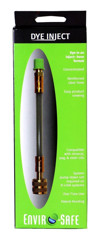 ENVIRO-SAFE REFRIGERANTS Enviro-Safe Dye Inject Single UV Leak #2050AI-5T