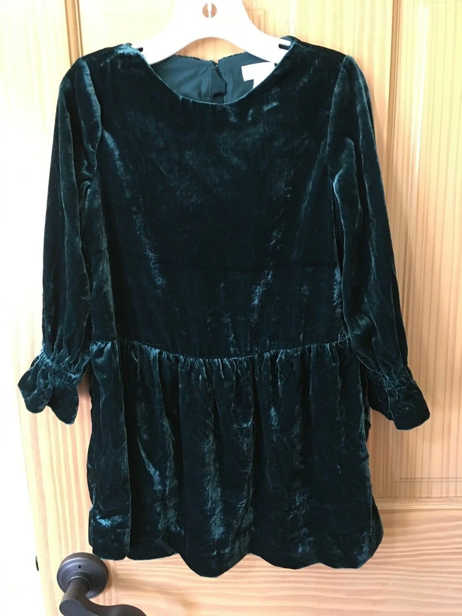 Gymboree green velvet dress 2025