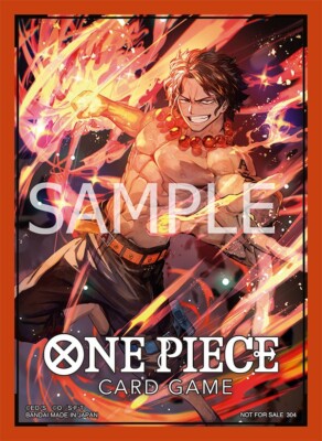 One Piece Card Promotion Sleeve 2024 Portgas.D.Ace 10 Sleeves | eBay