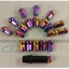 4pcs Anti-theft M12 X 1.5 Chrome Steel Car Wheel Lock Nuts Lug Screw