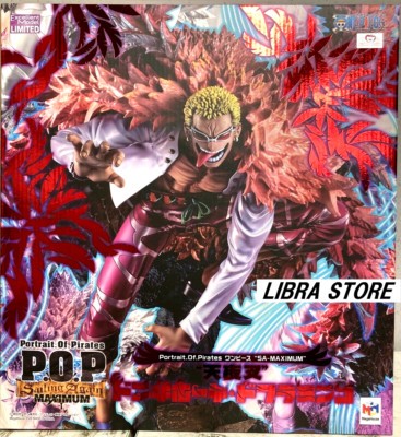 Seltene One Piece Portrait.Of.Pirates SA MAXIMUM Doflamingo Figur Expressversand
