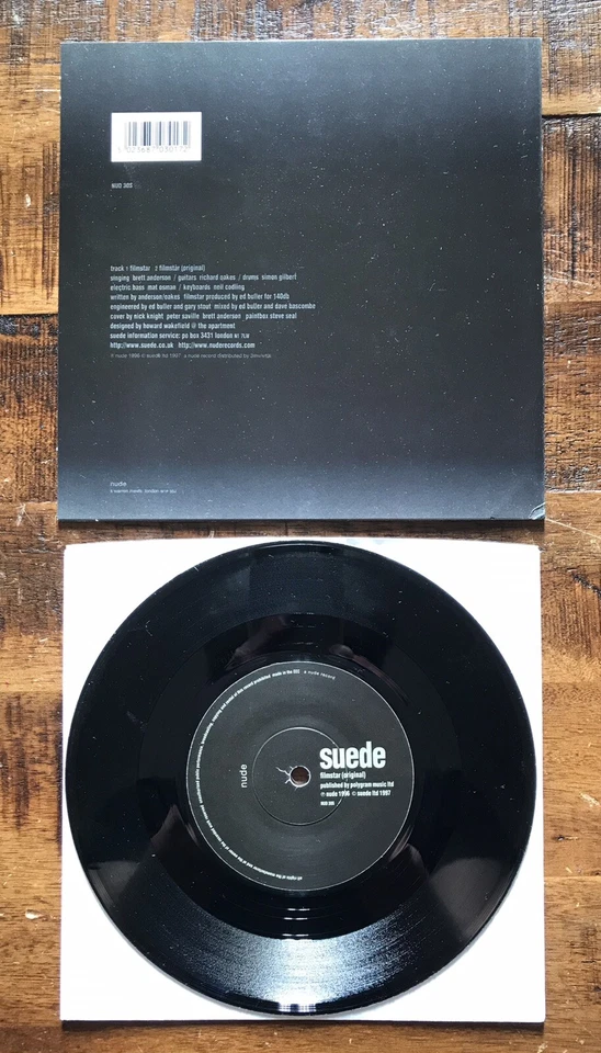 Suede Filmstar UK Original 7” Single 1996 Nude Out of Print NEW UNPLAYED - Image 2 of 4