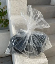 Sandbaggy Clear Poly Bags | Sizes 12" x 15" 1 MIL | Industrial Grade/Food Grade