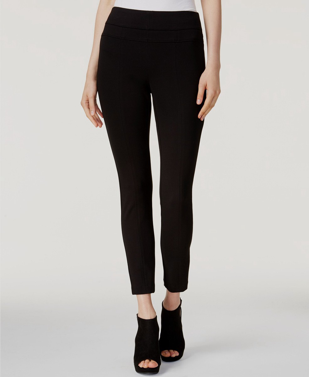 $40 Bar III Women's Black Stretch Pull-On Mid-Rise Skinny-Leg