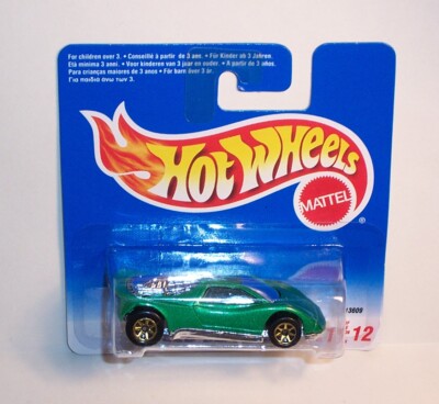HOT WHEELS Mattel SC Short Card 1995 First Edition #1 SPEED BLASTER - MOC