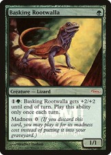 MTG Foil - Basking Rootwalla - 4 / LP / English