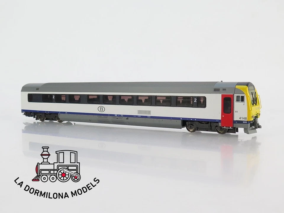 FP1770 H0 =DC MEHANO UNIDAD DE TREN en DOBLE COMPOSICION 4148 4141 SNCB - S/C - Imagen 4 de 4