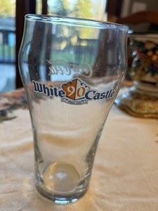 WHITE CASTLE 90th Anniversary Coca Cola Promotion 2011 Drinking Glass VGC