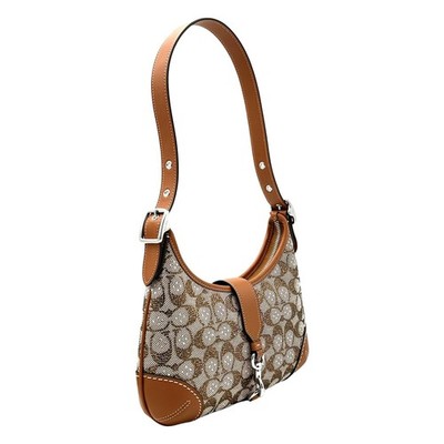 Coach Crystal Signature Hampton Hobo Shoulder Bag - With Tags
