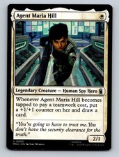 Agent Maria Hill - 0002 - Marvel Super Heroes MSH - MTG NM/M